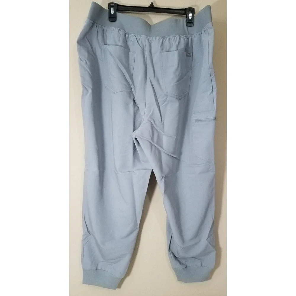 Figs High Waisted Zamora W Yoga Waistband Scrub Pants Women size‎ 4XL Petite NEW